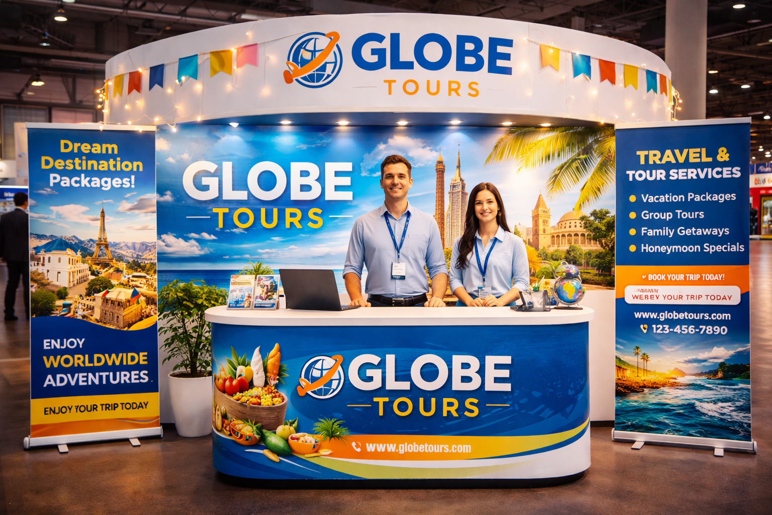 Event Backdrop Branding