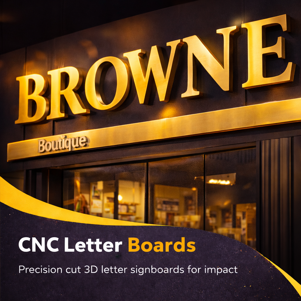 CNC Letter Boards